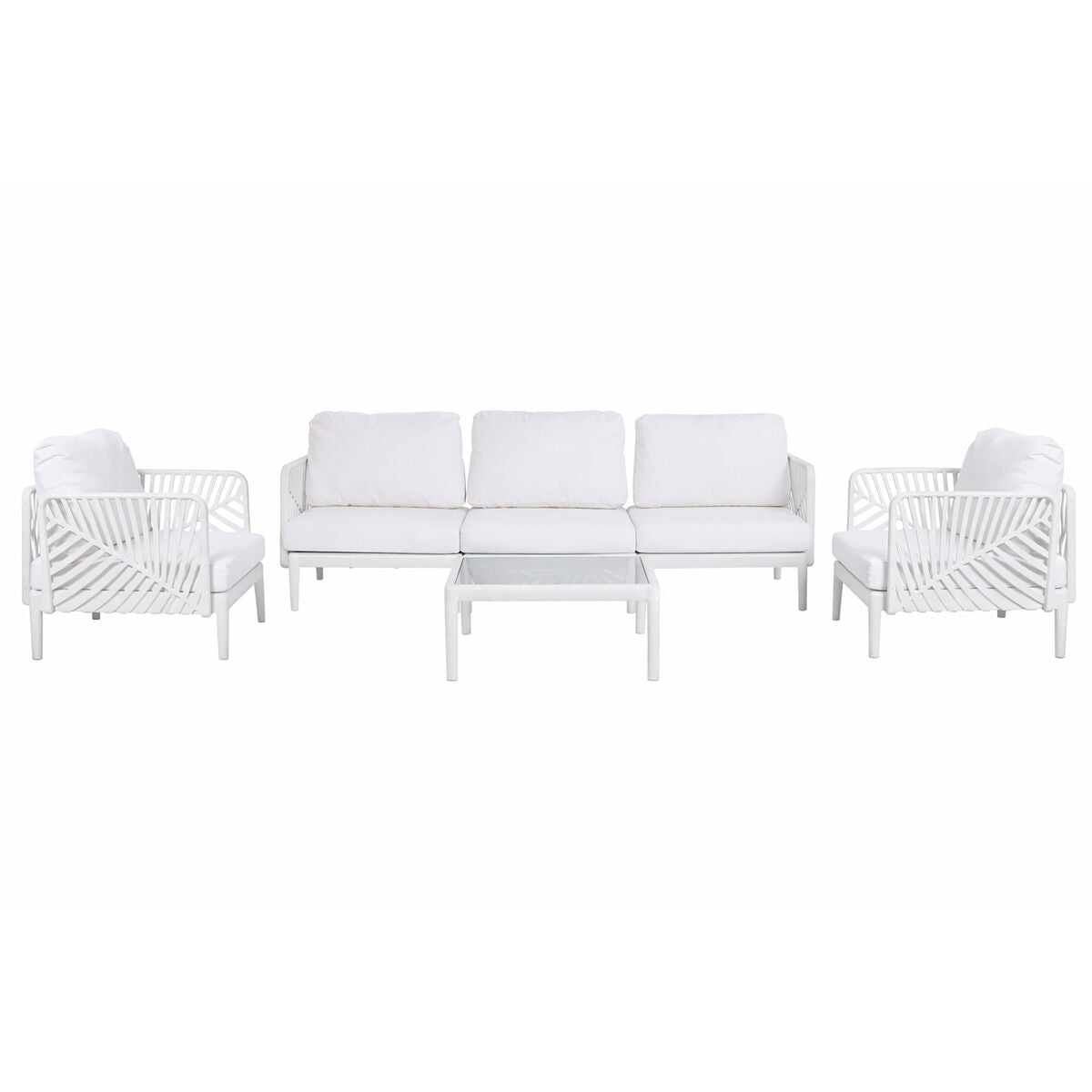 Canapé de jardin Home ESPRIT Crème 222 X 74 X 70 CM
