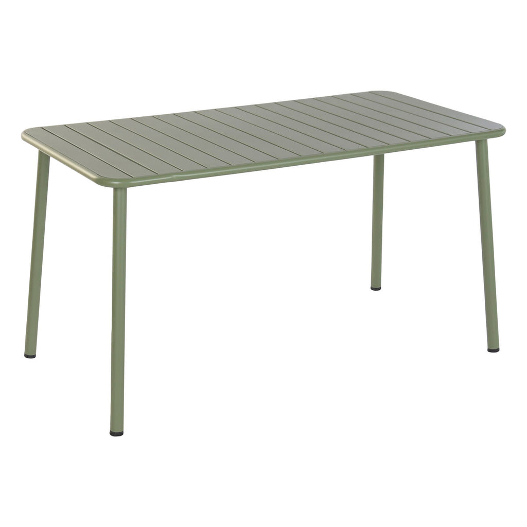 Ensemble Table + 4 Chaises Home ESPRIT Vert 140 x 70 x 75 cm