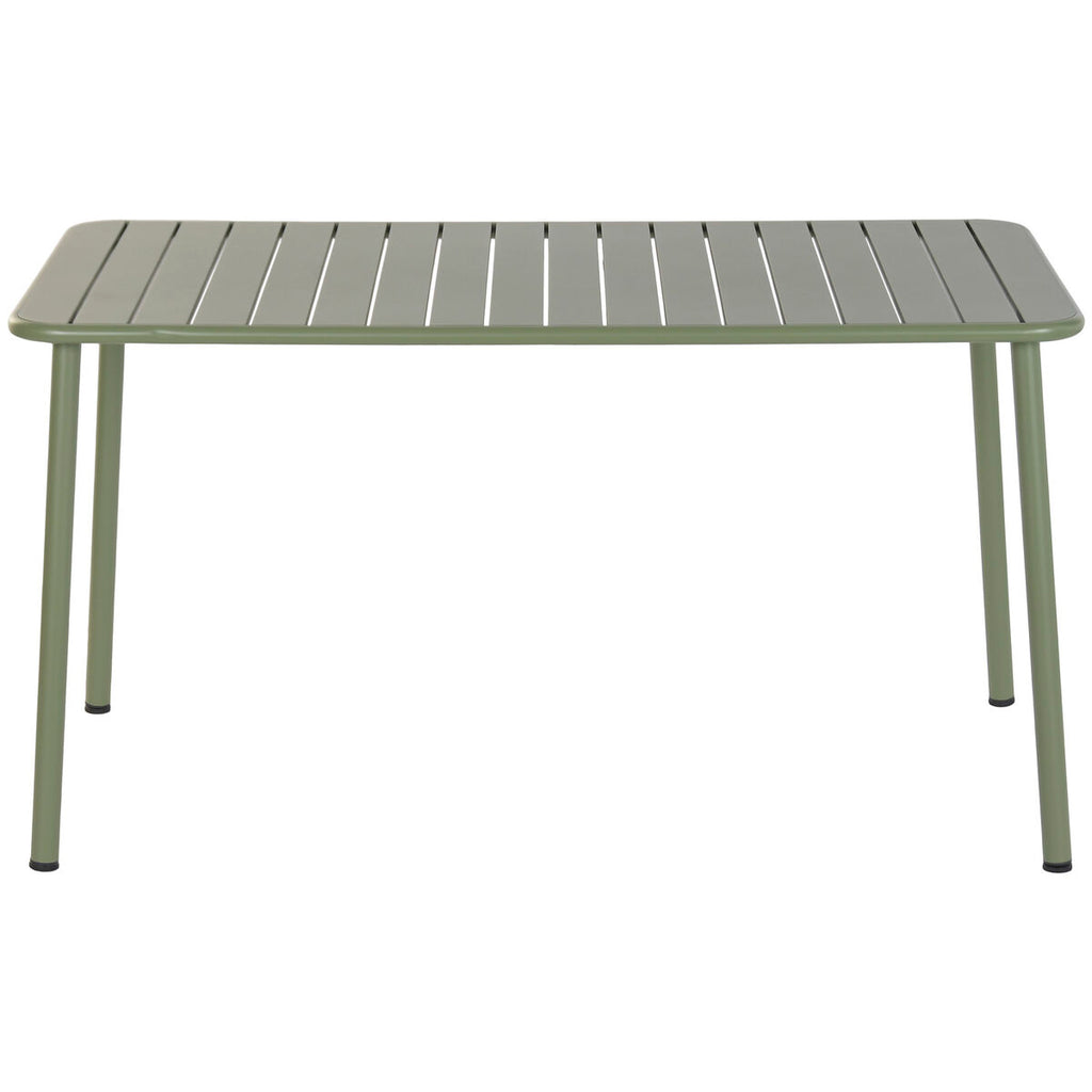 Ensemble Table + 4 Chaises Home ESPRIT Vert 140 x 70 x 75 cm