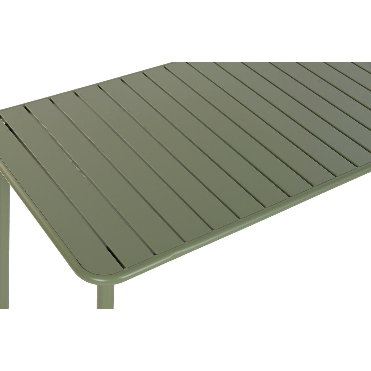 Ensemble Table + 4 Chaises Home ESPRIT Vert 140 x 70 x 75 cm