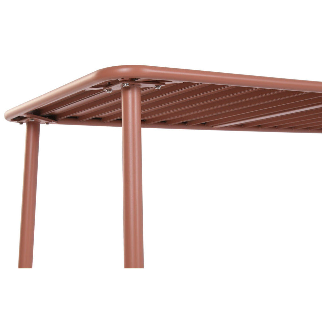 Ensemble Table + 4 Chaises Home ESPRIT Terre cuite 140 x 70 x 75 cm