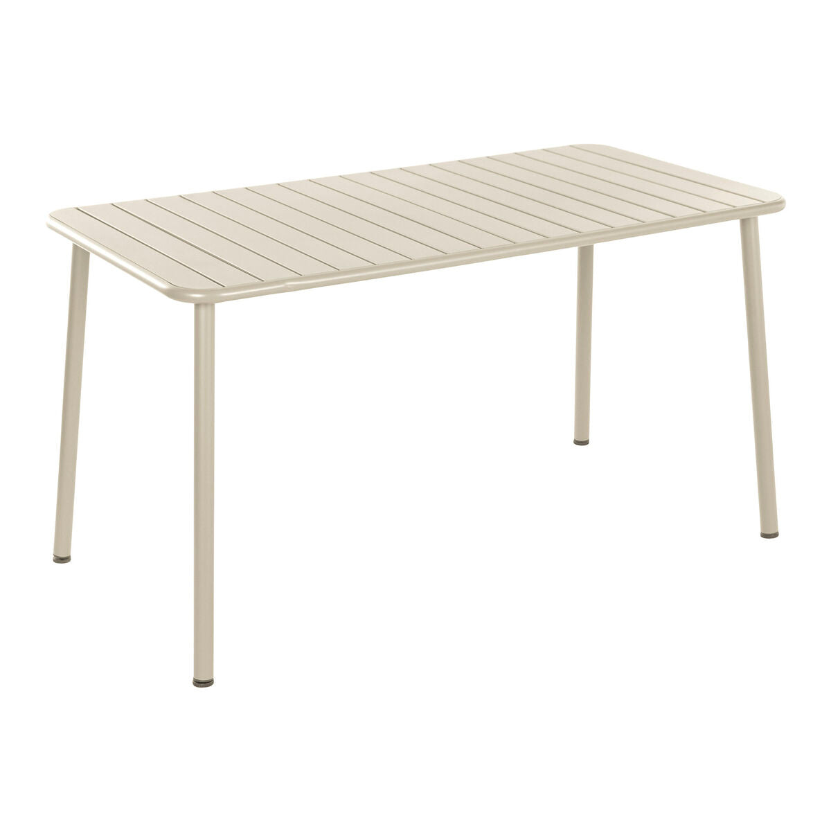 Ensemble Table + 4 Chaises Home ESPRIT Crème 140 x 70 x 75 cm