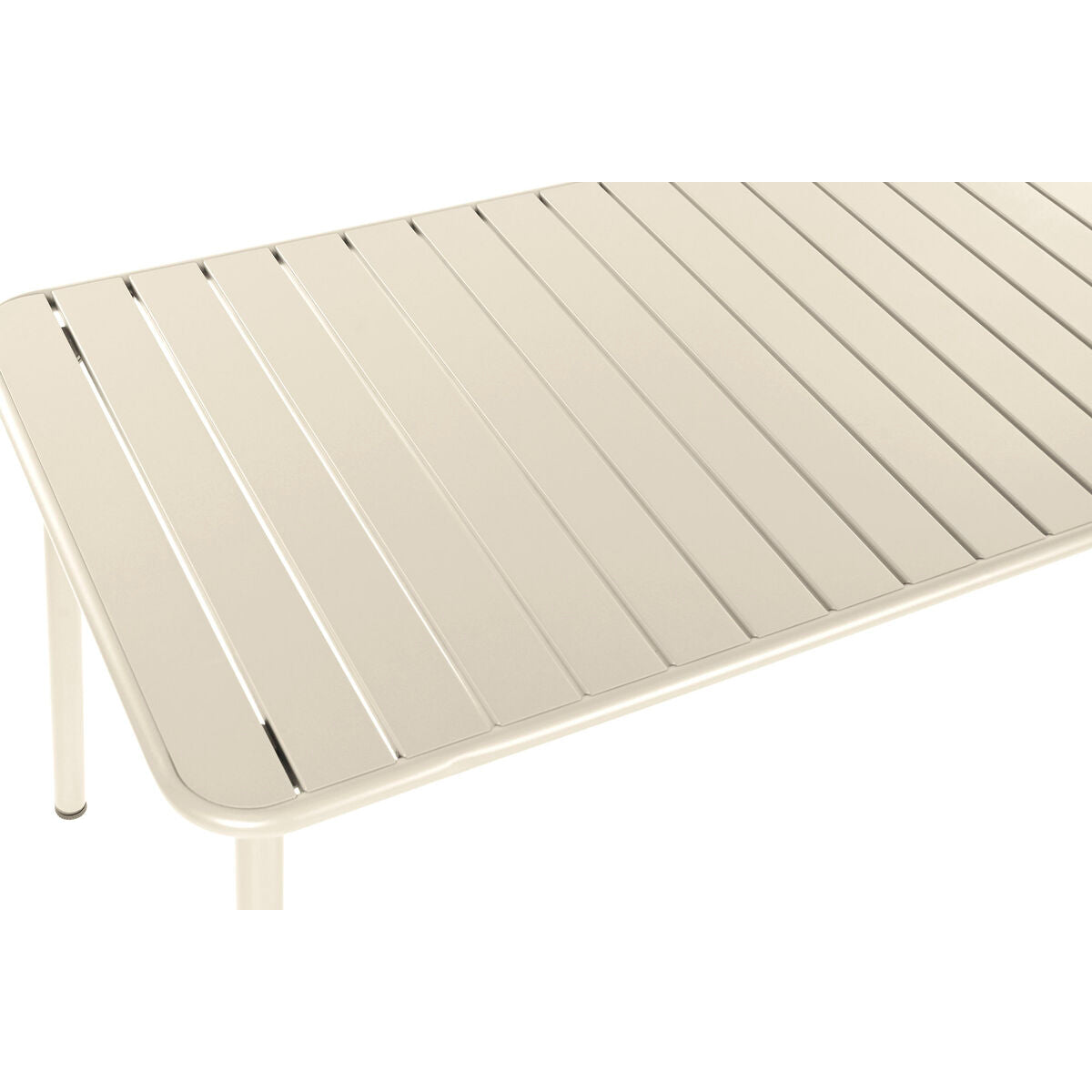 Ensemble Table + 4 Chaises Home ESPRIT Crème 140 x 70 x 75 cm