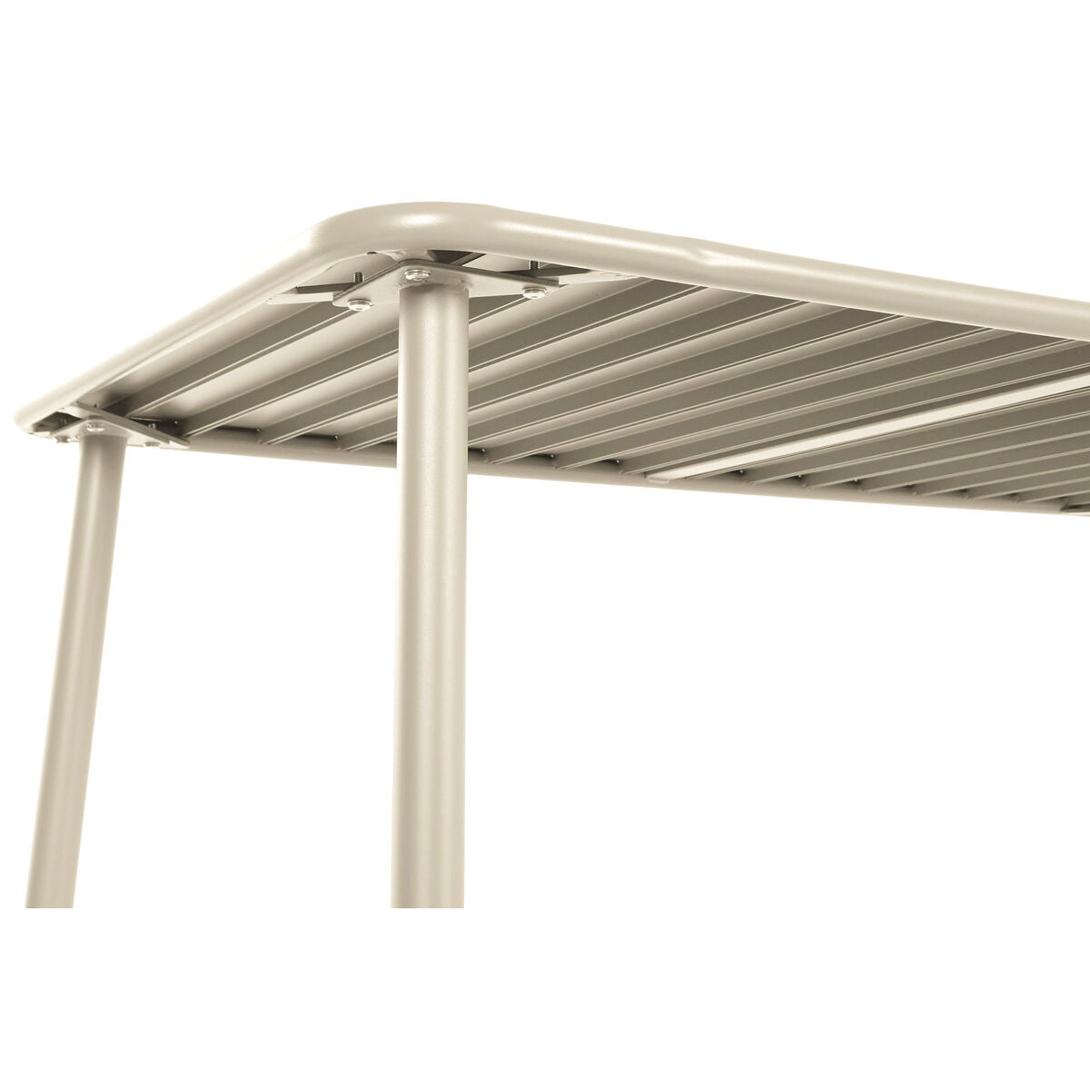 Ensemble Table + 4 Chaises Home ESPRIT Crème 140 x 70 x 75 cm