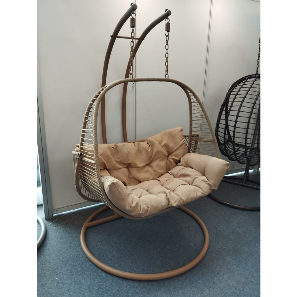 Chaise de jardin Home ESPRIT Marron Clair 108 X 60 X 118 CM