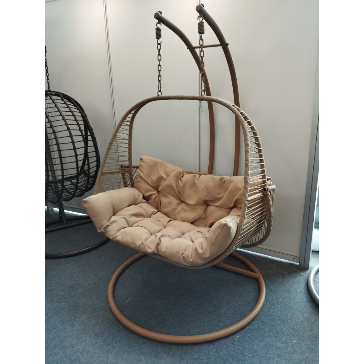 Chaise de jardin Home ESPRIT Marron Clair 108 X 60 X 118 CM