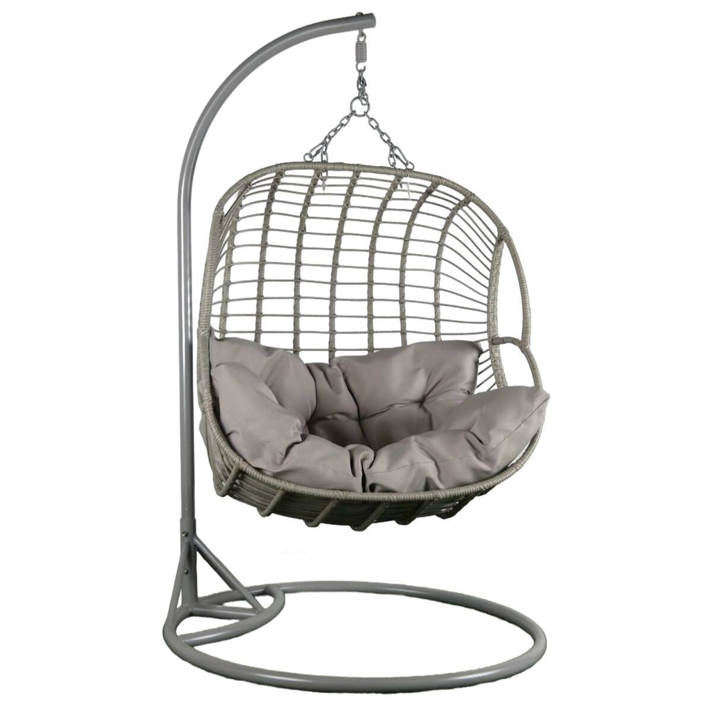 Chaise de jardin Home ESPRIT Gris 105 X 33 X 105 CM