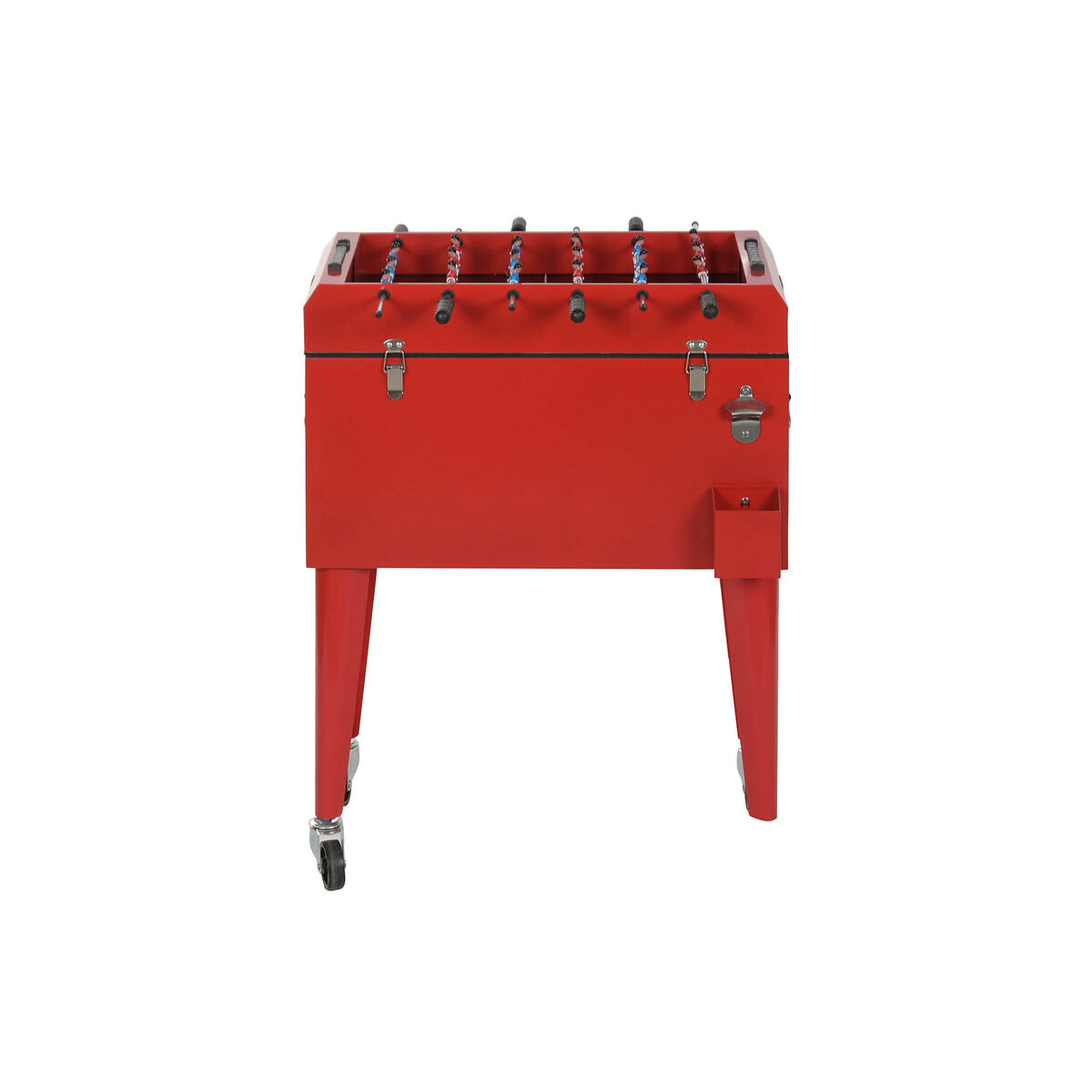 Glacière Home ESPRIT Rouge Métal polypropylène 71 X 59 X 95 CM