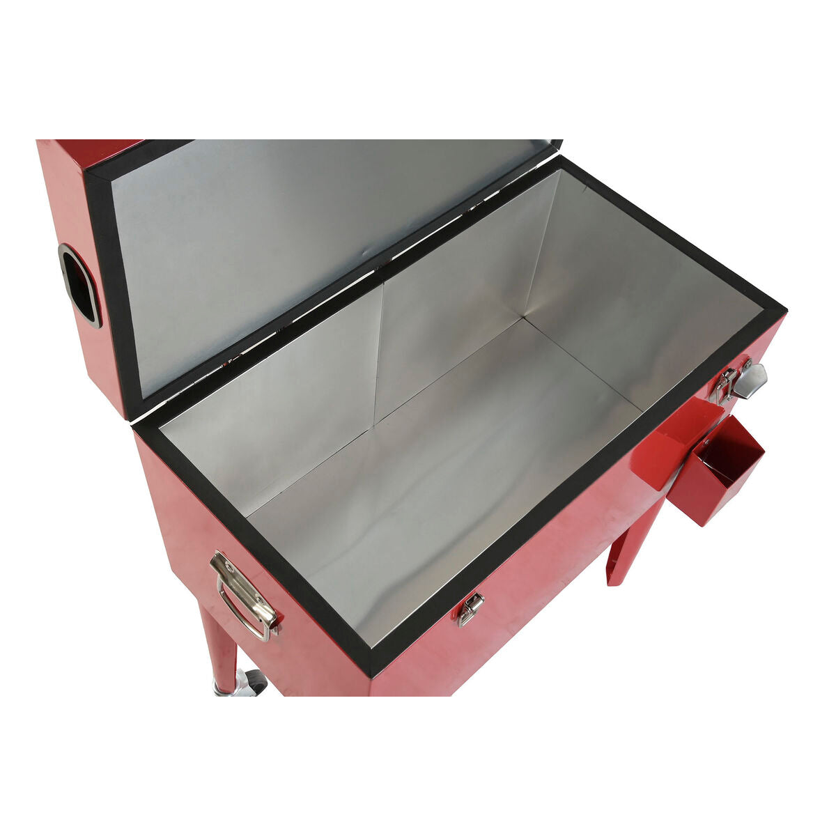 Glacière Home ESPRIT Rouge Métal polypropylène 71 X 59 X 95 CM
