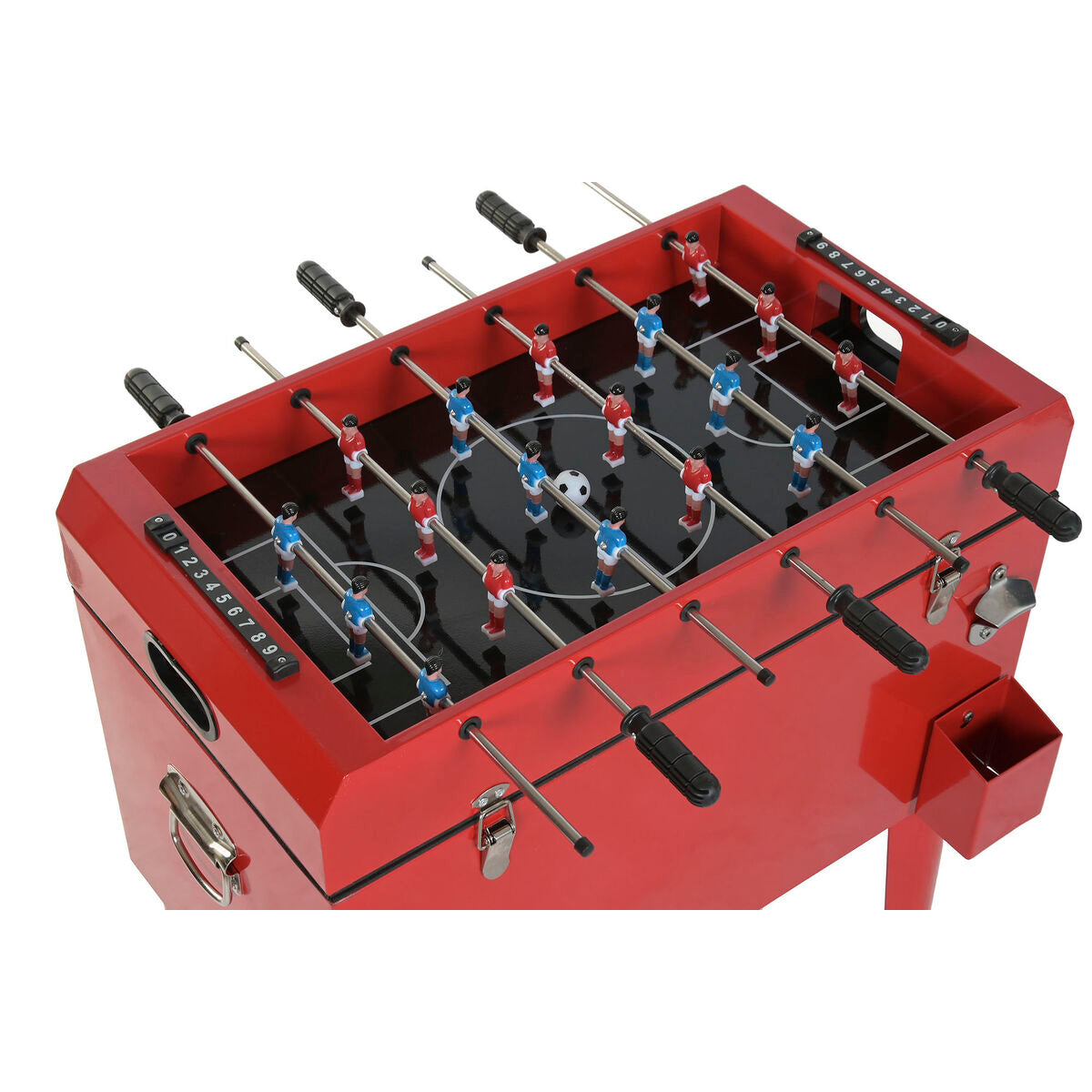 Glacière Home ESPRIT Rouge Métal polypropylène 71 X 59 X 95 CM