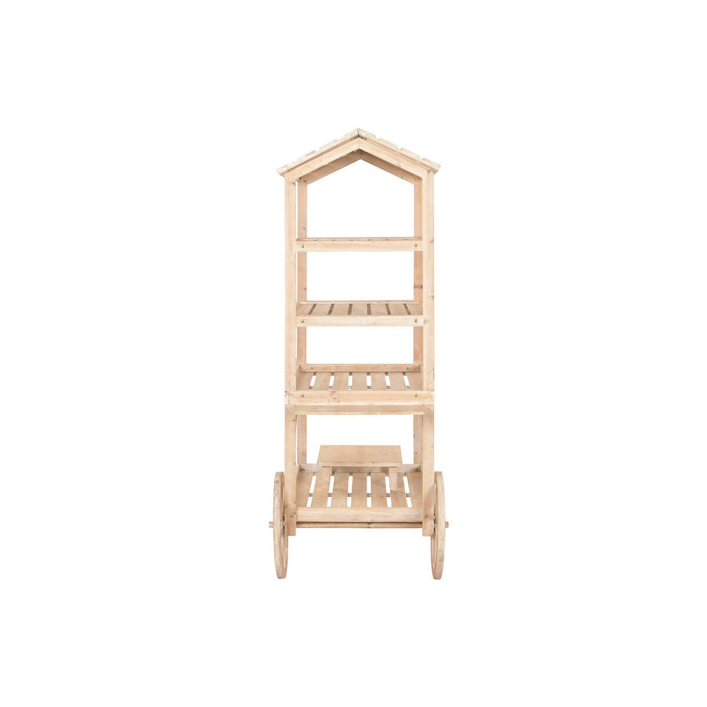 Chariot de Jardin Home ESPRIT Naturel Bois d'épicéa Bois MDF 115 X 68 X 168 CM