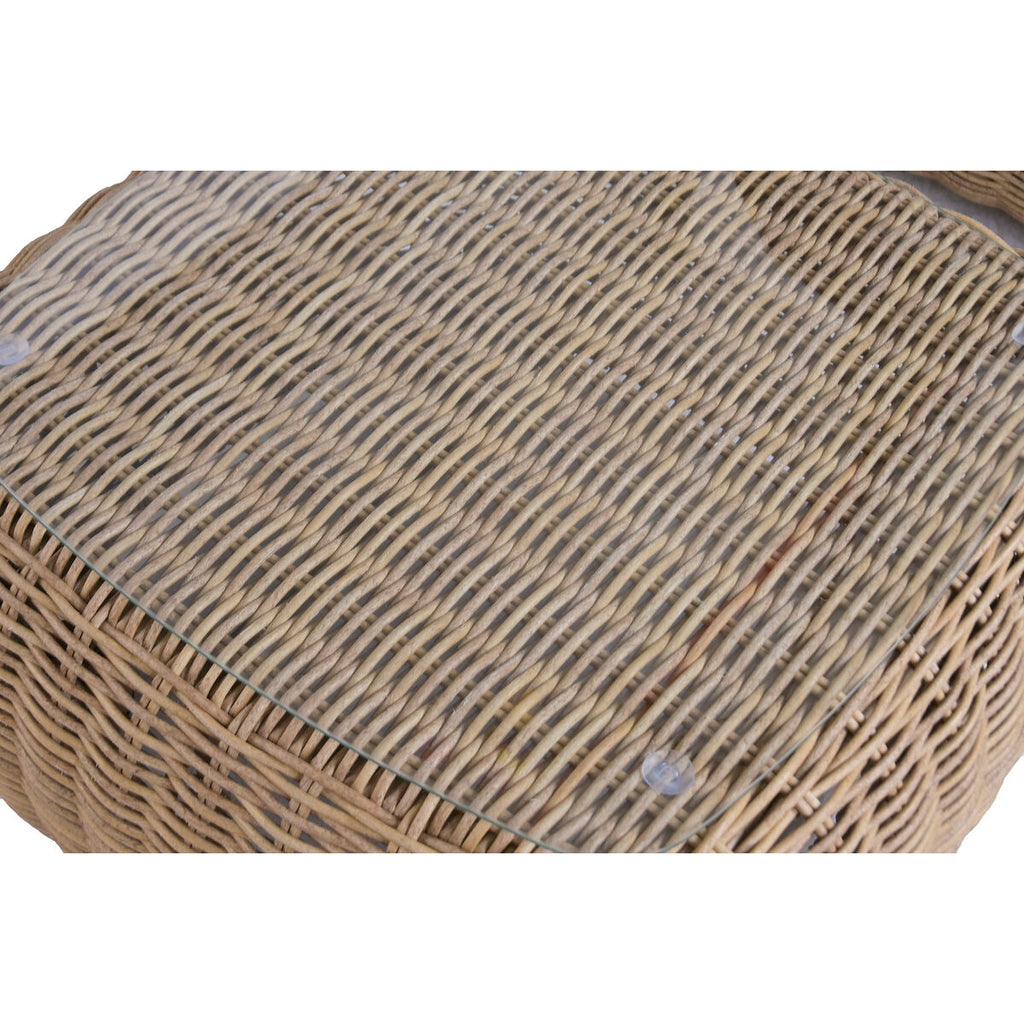 Canapé de jardin Home ESPRIT Marron Gris 243 X 259 X 69 CM