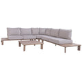 Canapé de jardin Home ESPRIT Marron 290 X 290 X 68 CM