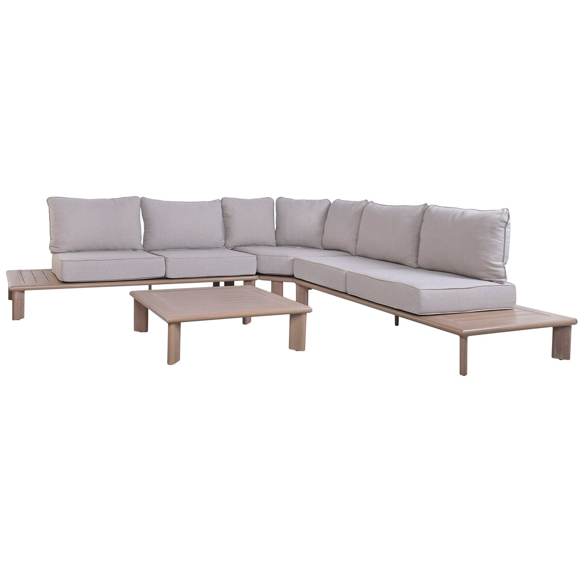 Canapé de jardin Home ESPRIT Marron 290 X 290 X 68 CM