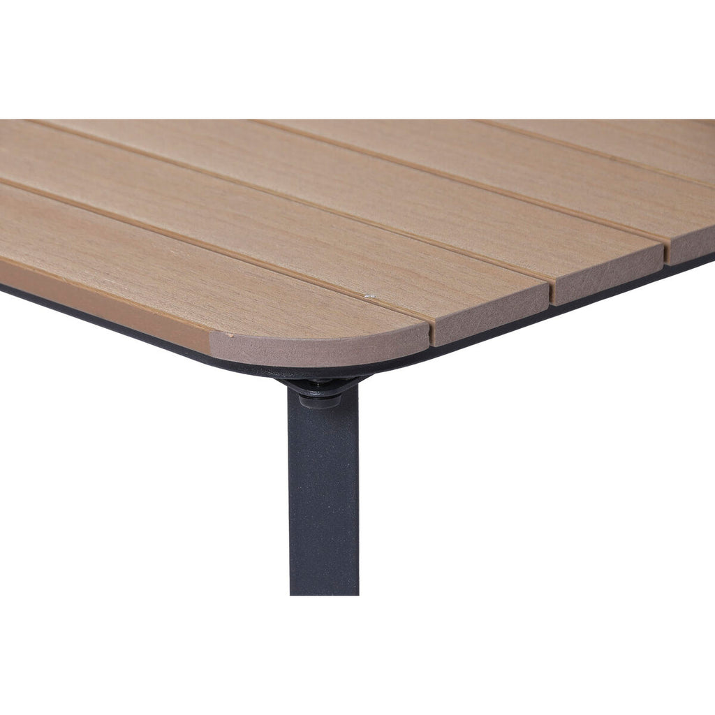 Canapé de jardin Home ESPRIT Noir Gris foncé 119 X 70 X 64 CM