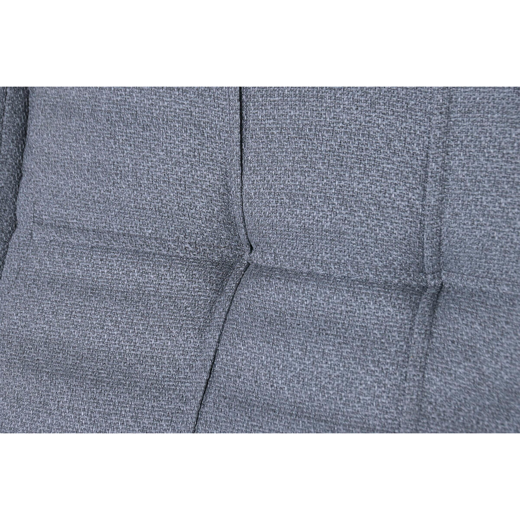 Banc Home ESPRIT Marron Gris foncé Acier Polywood 215 X 120 X 180 CM