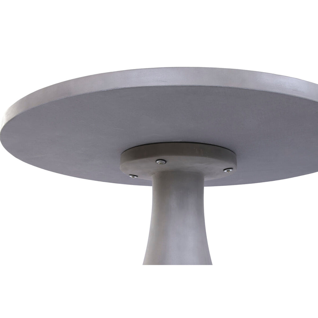 Table de Salle à Manger Home ESPRIT Gris Béton 130 x 130 x 75 cm