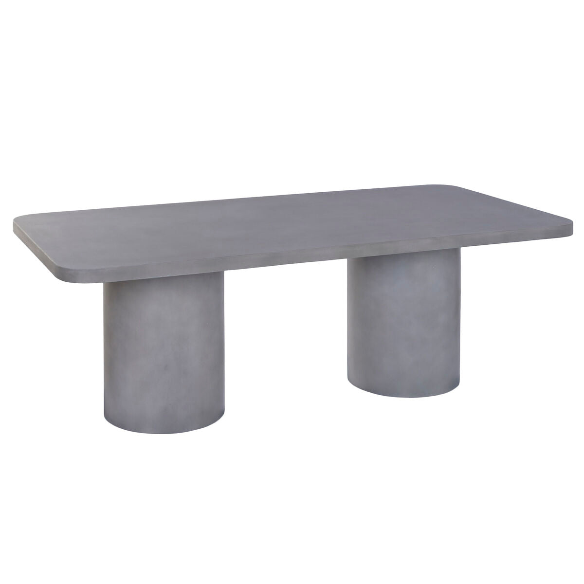 Table de Salle à Manger Home ESPRIT Gris Béton 200 x 100 x 74 cm