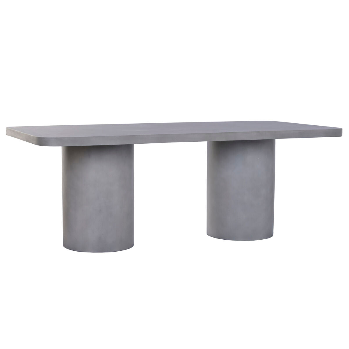 Table de Salle à Manger Home ESPRIT Gris Béton 200 x 100 x 74 cm