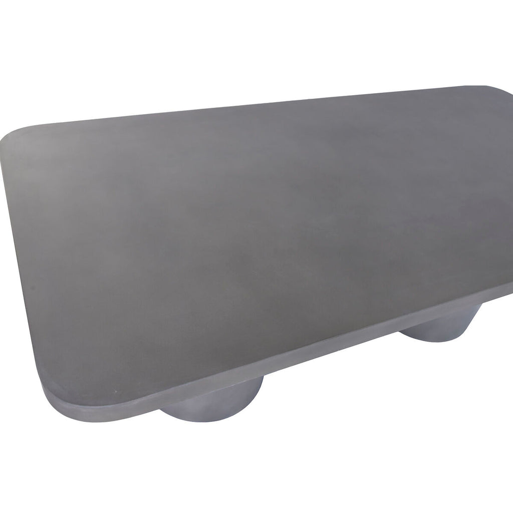 Table de Salle à Manger Home ESPRIT Gris Béton 200 x 100 x 74 cm