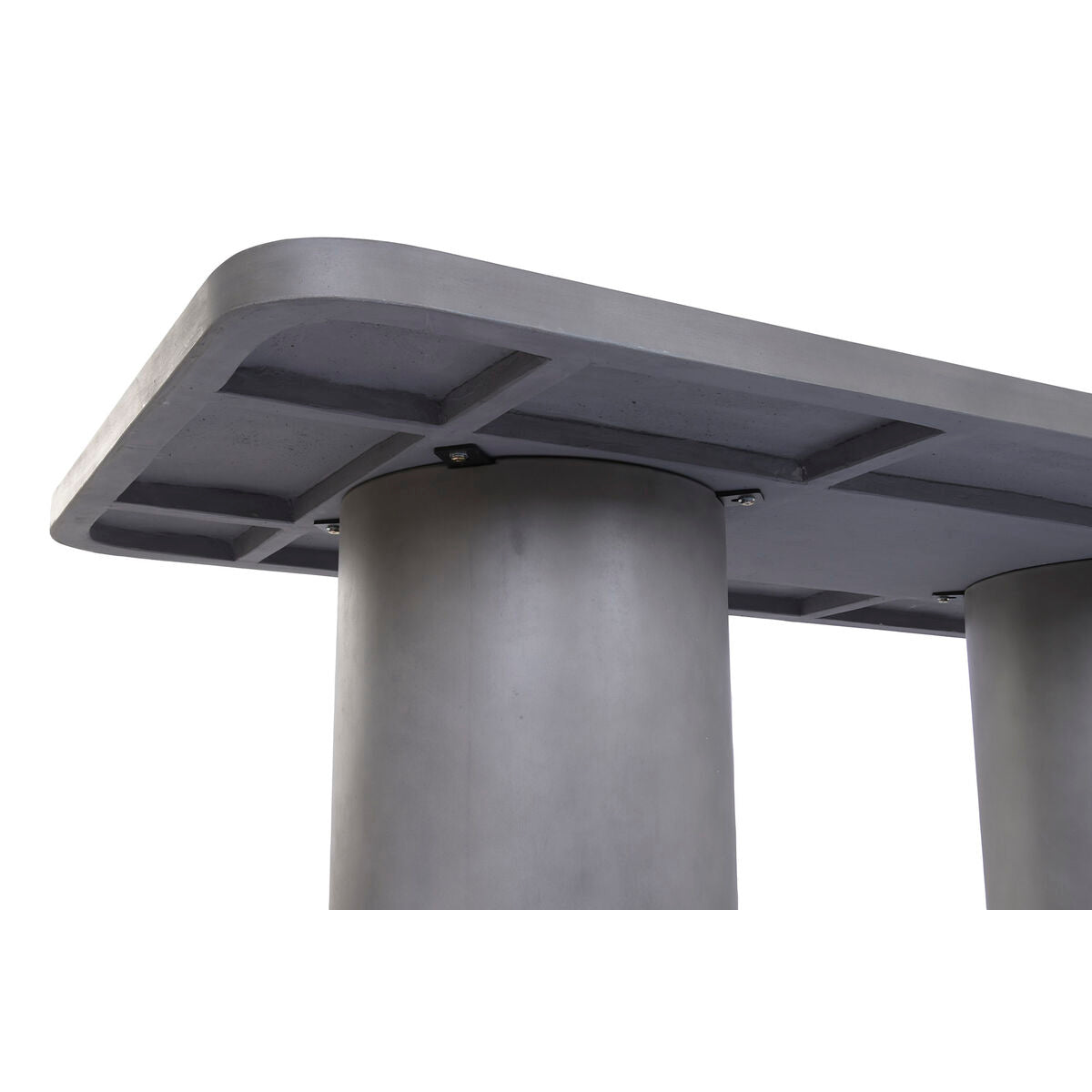 Table de Salle à Manger Home ESPRIT Gris Béton 200 x 100 x 74 cm
