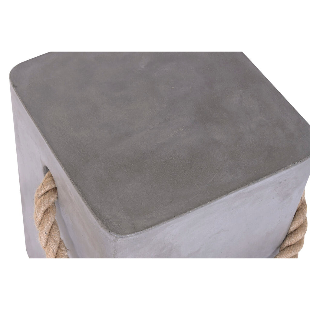 Table d'appoint Home ESPRIT Gris 35 x 35 x 46 cm