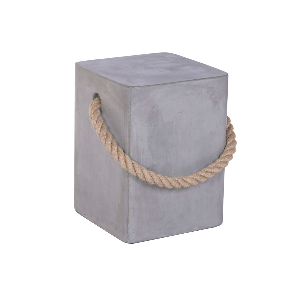 Table d'appoint Home ESPRIT Gris 35 x 35 x 46 cm
