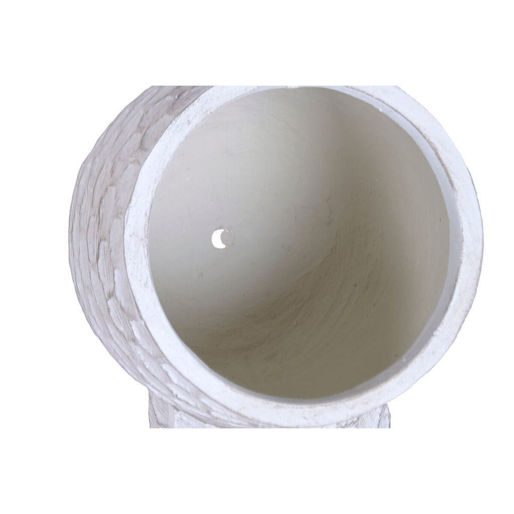 Set de pots de fleurs Home ESPRIT Gris Fibre Magnésium 50 x 50 x 54 cm (4 Unités)