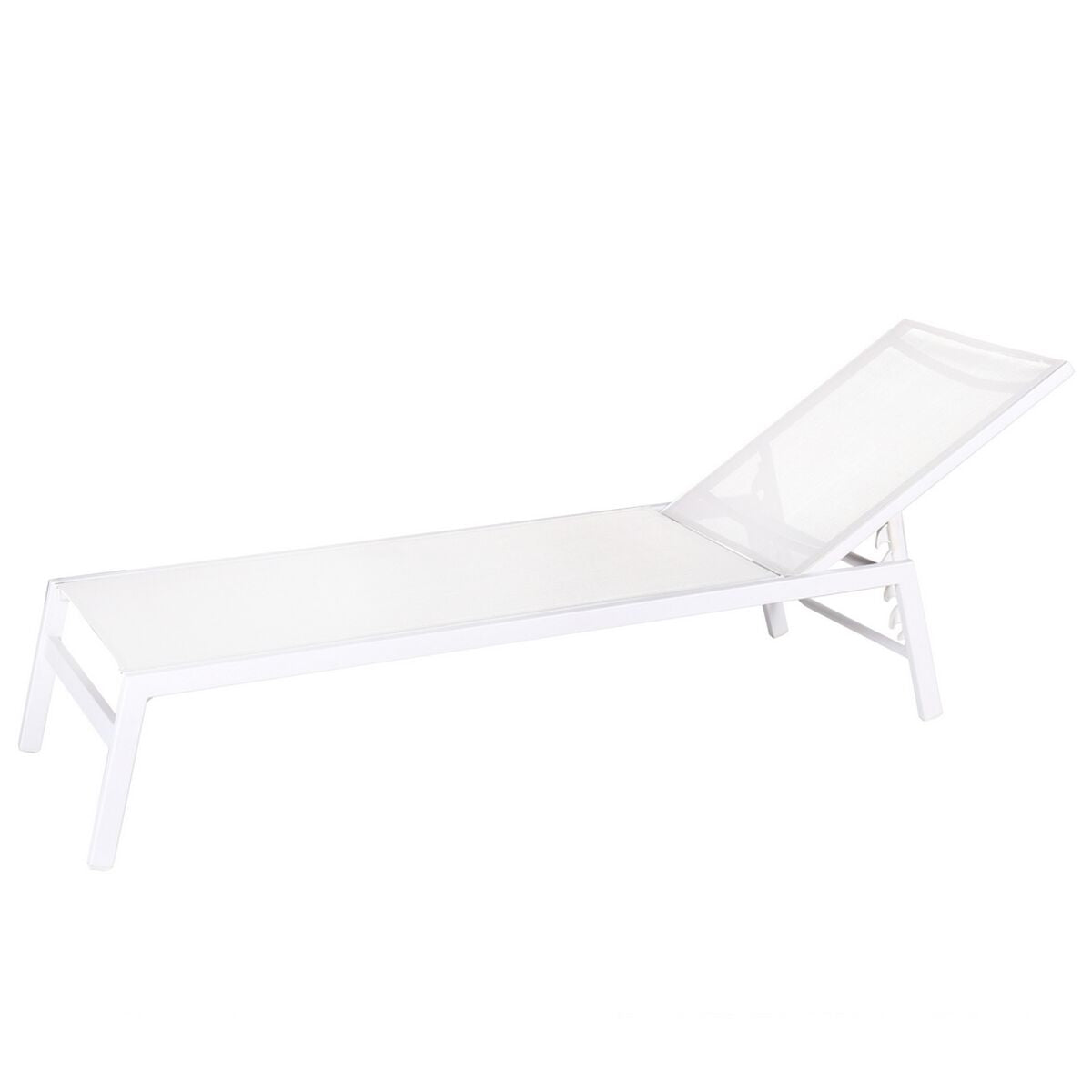 Chaise longue Thais Blanc 199 x 61 x 30 cm