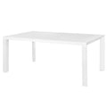 Table de Salle à Manger Io Blanc Aluminium 180 x 100 x 75 cm