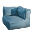 Canapé de jardin Gissele Bleu clair 80 x 80 x 64 cm