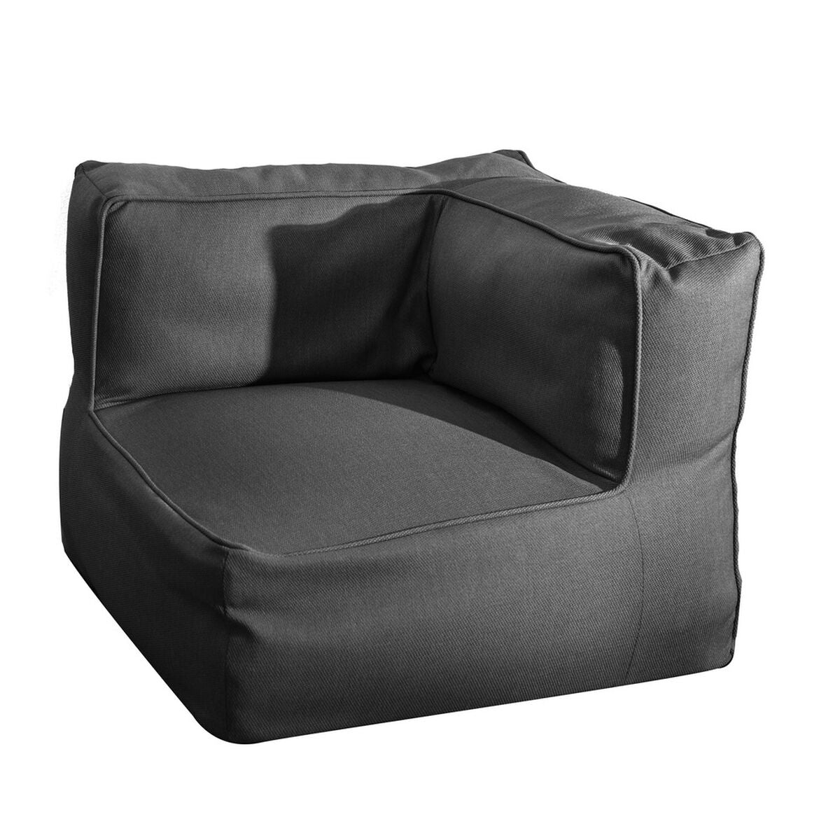 Canapé de jardin Gissele Graphite 80 x 80 x 64 cm
