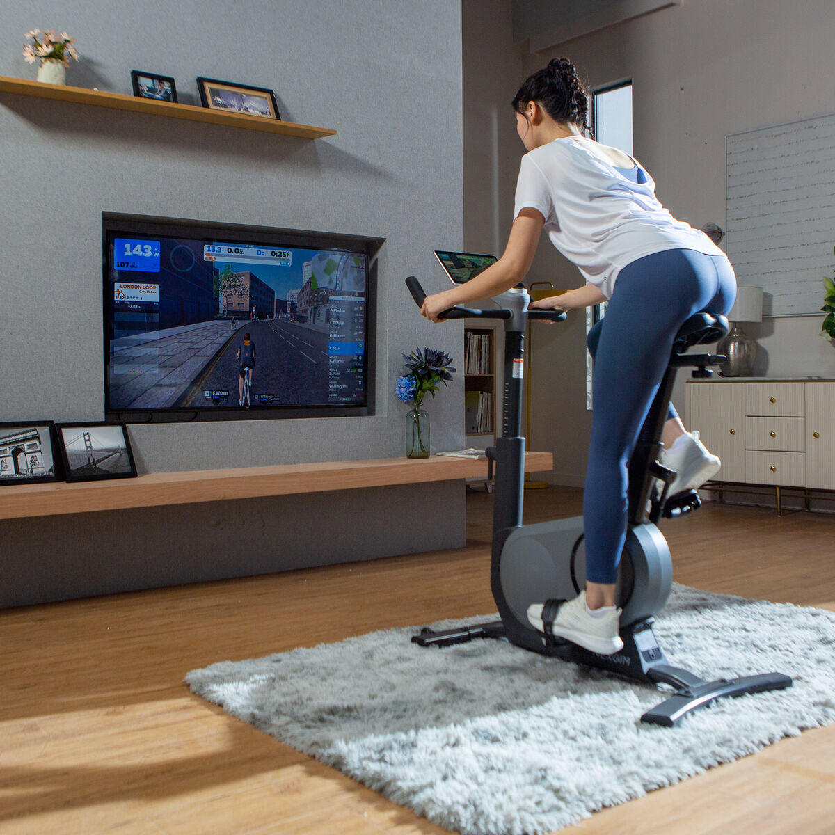 Vélo statique Nexgim QB-C01 Bluetooth 5.0 (Reconditionné A)