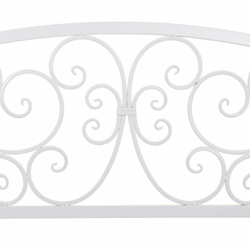 Banc Alexandra House Living Blanc Fer 53 x 91 x 153 cm