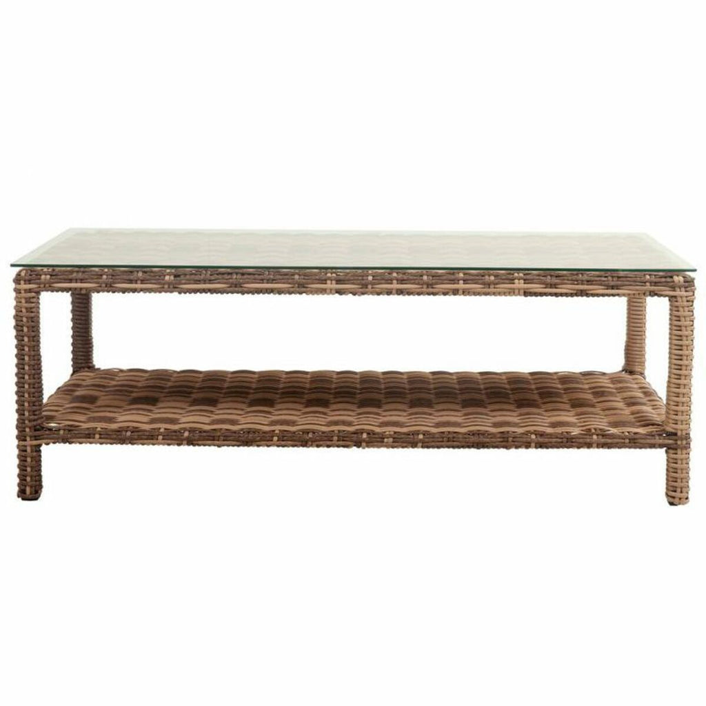 Ensemble Table avec 2 Sièges Alexandra House Living Marron Naturel 4 Pièces