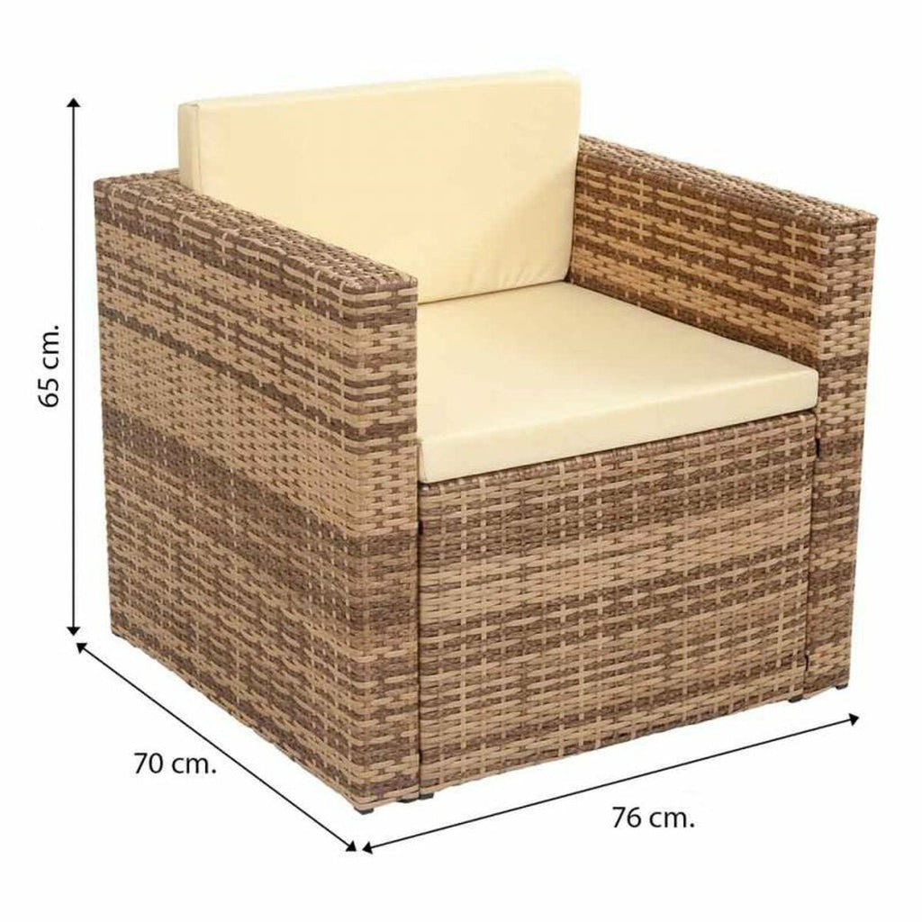 Meubles de jardin Alexandra House Living Marron Naturel 65 x 45 x 75 cm 4 Pièces
