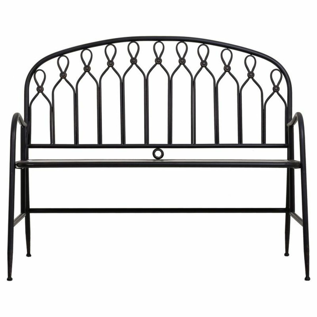 Banc Alexandra House Living Noir Métal 56 x 98 x 118 cm