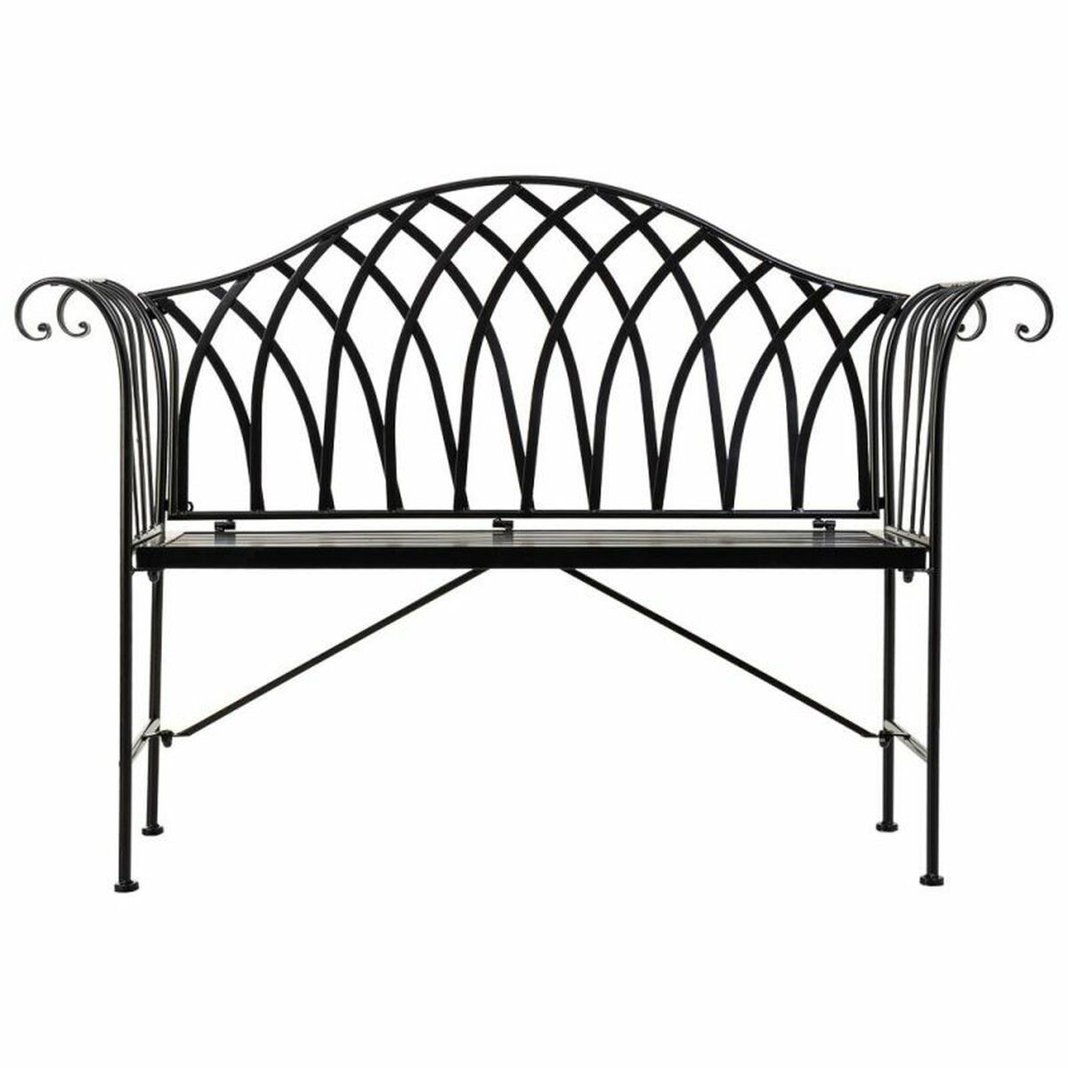 Banc Alexandra House Living Noir Fer 50 x 88 x 110 cm