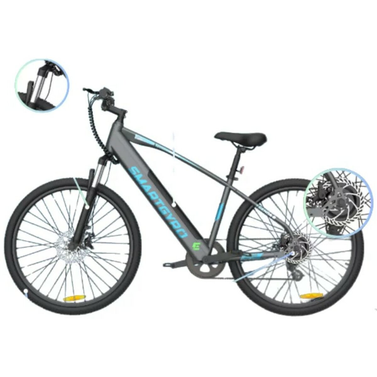 Vélo Électrique Smartgyro SENDA 2 10000 mAh Noir 350 W 27,5"