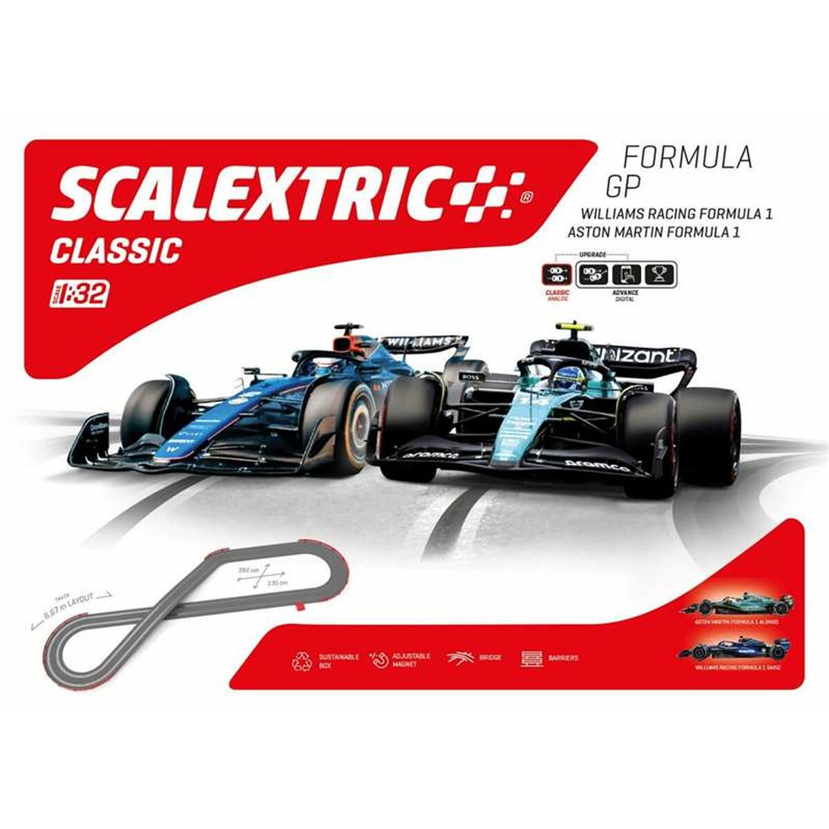 Piste de course Scalextric