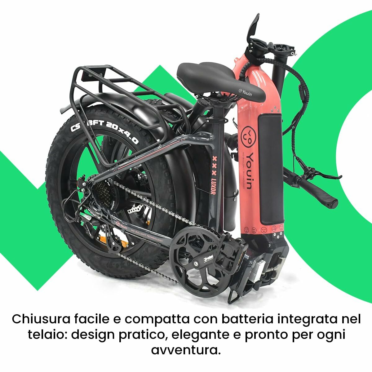 Vélo Électrique Youin BK1716 LUXOR II Corail 250 W