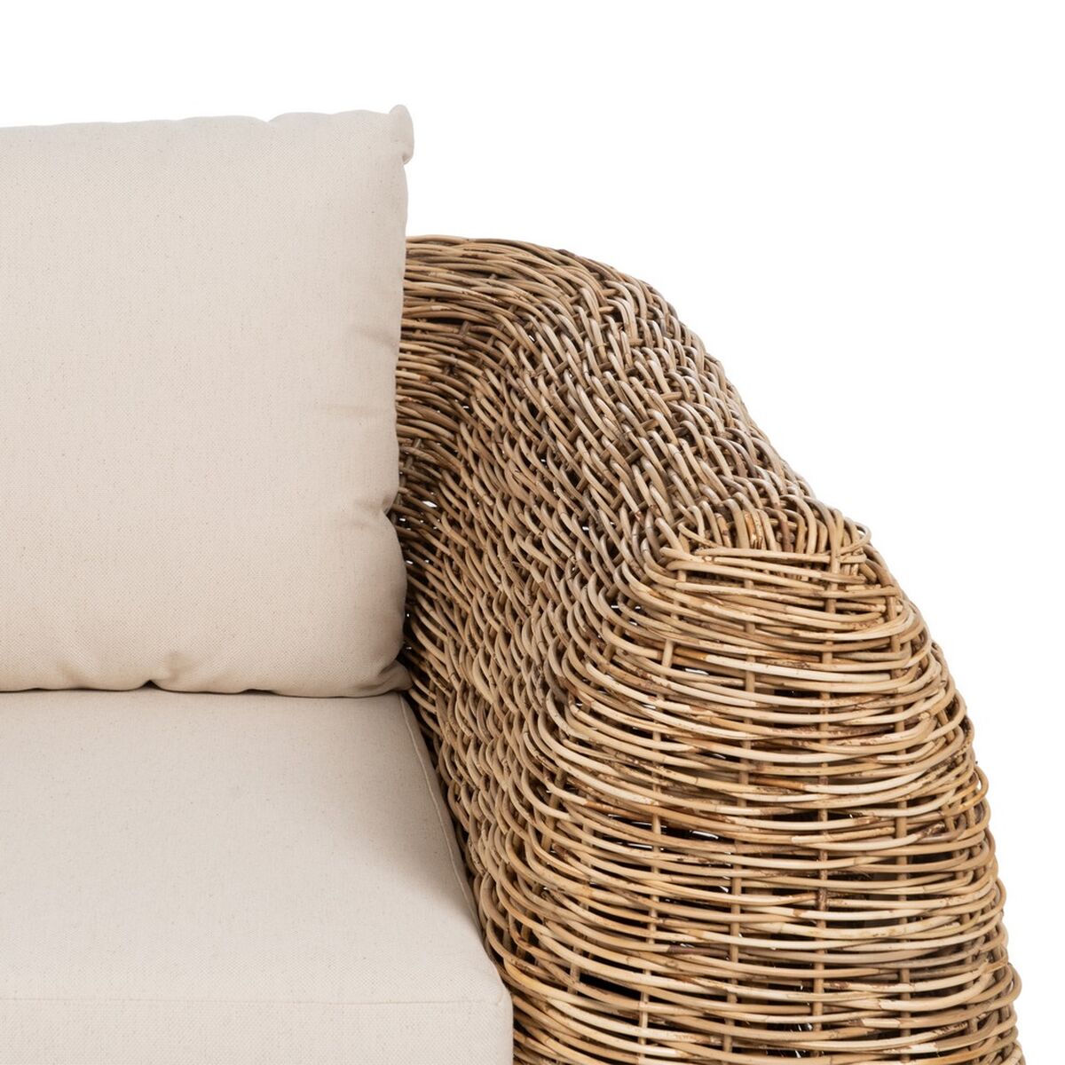 Chaise de jardin Naturel 111 x 97 x 63 cm