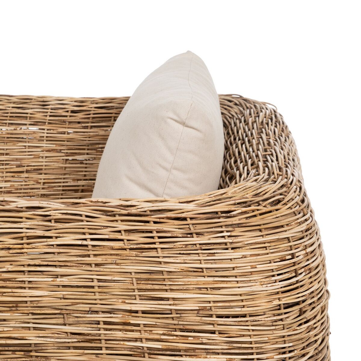 Chaise de jardin Naturel 111 x 97 x 63 cm