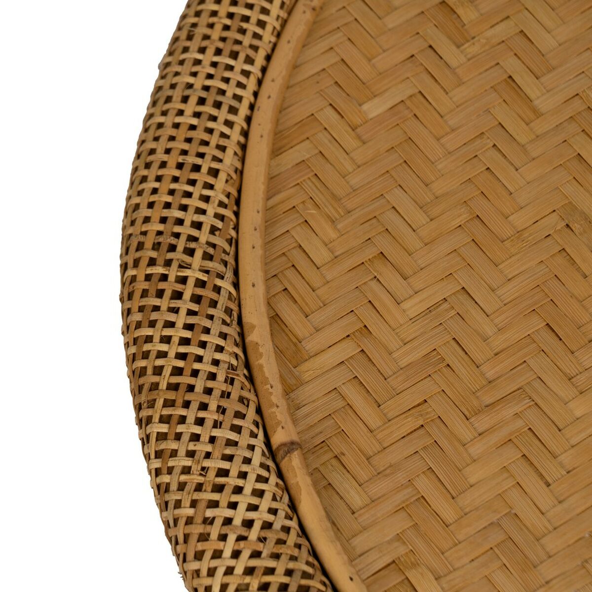 Table d'appoint RATÁN Beige 59 x 59 x 49,5 cm