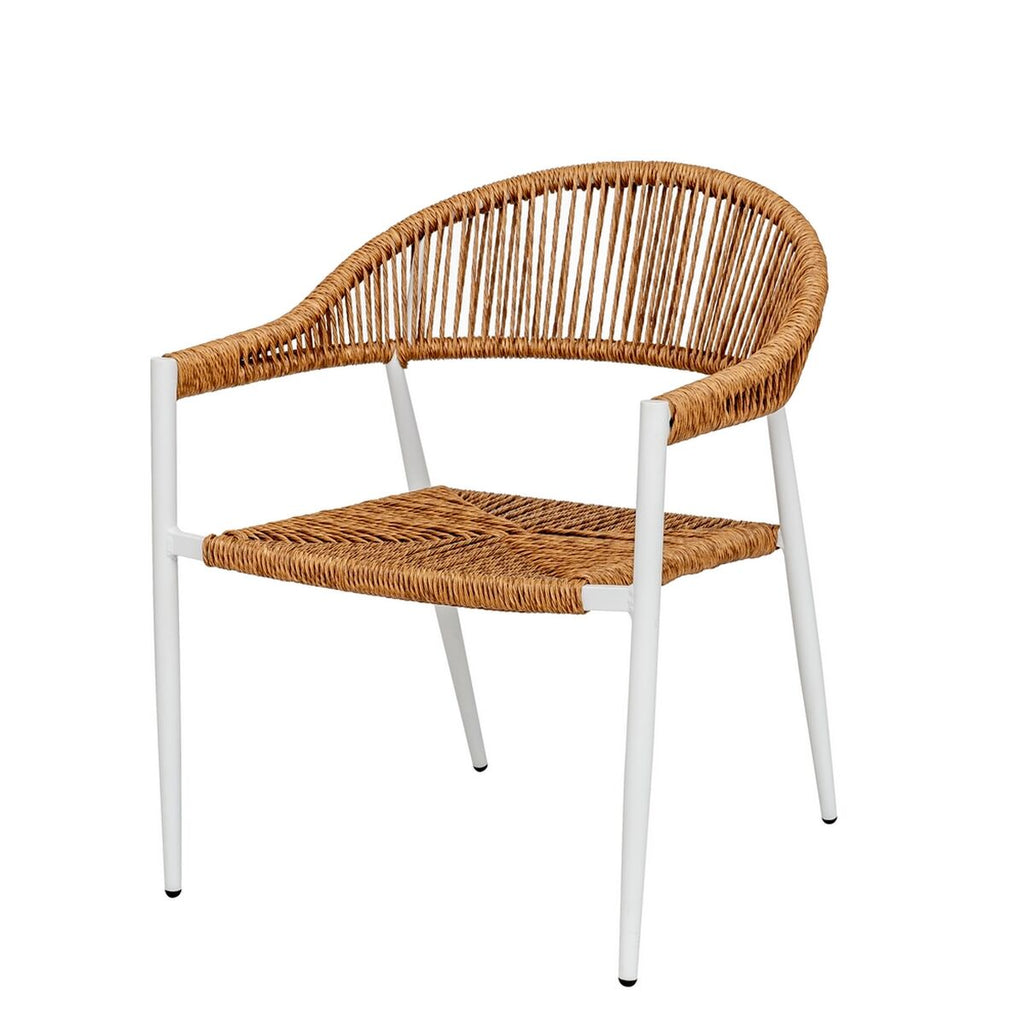 Chaise de jardin Neska Blanc Aluminium 62 x 65 x 80 cm