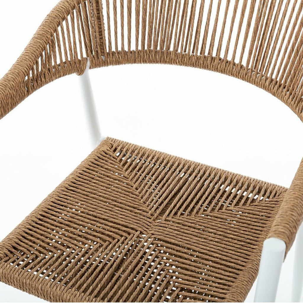 Chaise de jardin Neska Blanc Aluminium 62 x 65 x 80 cm