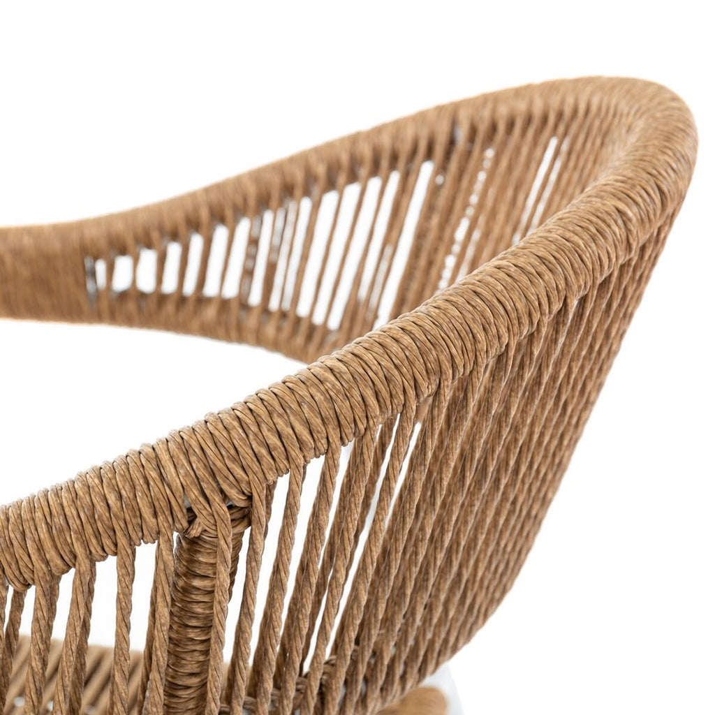 Chaise de jardin Neska Blanc Aluminium 62 x 65 x 80 cm