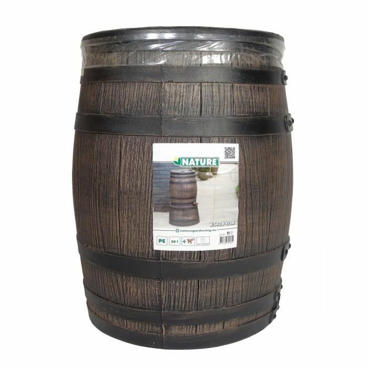 Kit de récupération de pluie Nature 54 x 42 cm 50 L