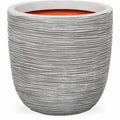 Cache-pot Capi Europe Nature Rib Ivoire Plastique