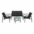 Ensemble Table + 2 Chaises Lifetime